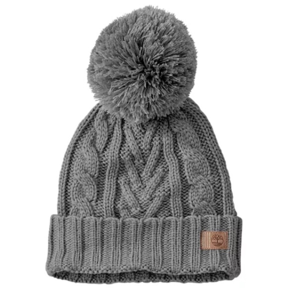 New Timberland Chunky Cable Knit Hats - Picture 2 of 3